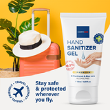 Northmed Premium Alcohol-Free Hand Sanitizer Gel with Jasmine, Vanilla & Cedar bark aroma, 50ml
