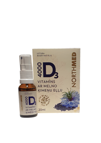 NORTHMED D3 Vitamin with black cumin oil